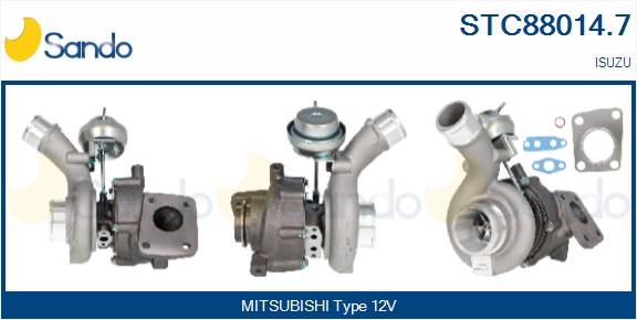 Turbocompressore, sovralimentazione SANDO STC88014.7