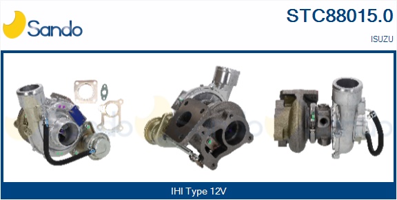 Turbocompressore, sovralimentazione SANDO STC88015.0