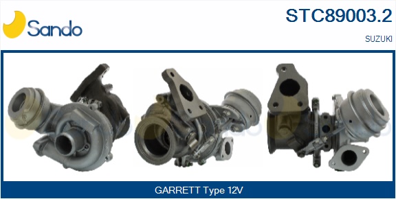 Turbocompressore, sovralimentazione SANDO STC89003.2