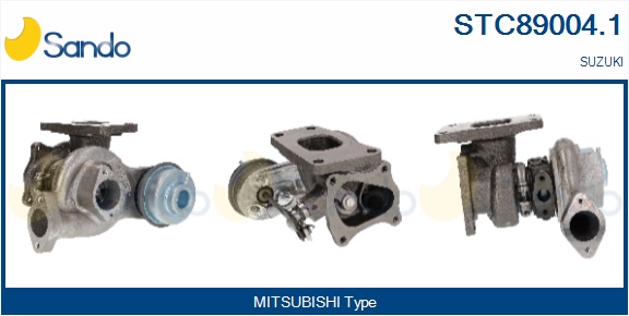 Turbocompressore, sovralimentazione SANDO STC89004.1