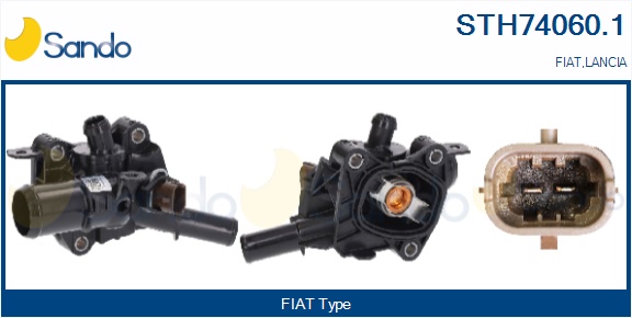 Termostato, refrigerante SANDO STH74060.1