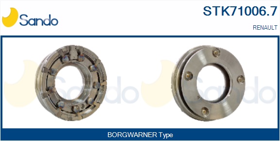 Kit riparazione, compressore SANDO STK71006.7