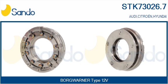 Kit riparazione, compressore SANDO STK73026.7