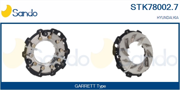 Kit riparazione, compressore SANDO STK78002.7