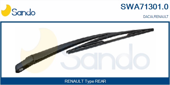 Braccio tergi, pulizia cristalli SANDO SWA71301.0