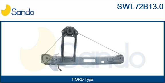 Alzacristallo SANDO SWL72B13.0
