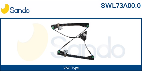 Alzacristallo SANDO SWL73A00.0