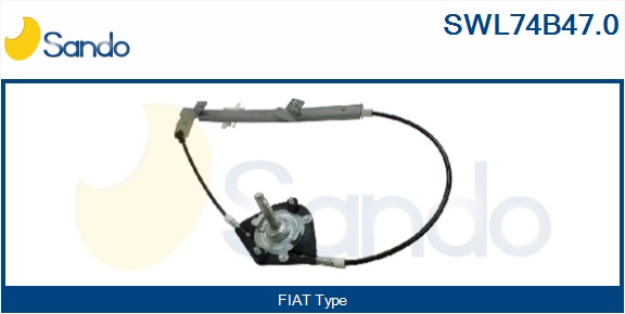 Alzacristallo SANDO SWL74B47.0