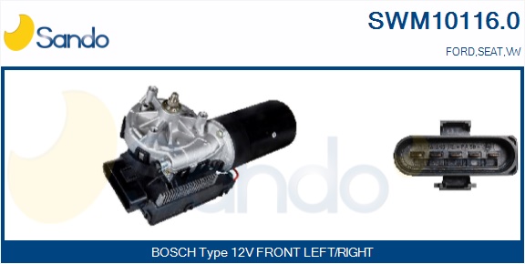 Motore tergicristallo SANDO SWM10116.0