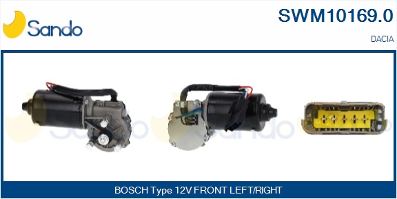Motore tergicristallo SANDO SWM10169.0
