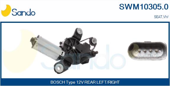 Motore tergicristallo SANDO SWM10305.0