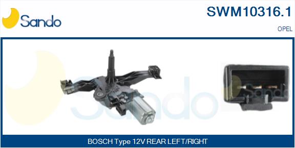 Motore tergicristallo SANDO SWM10316.1
