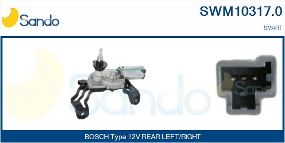 Motore tergicristallo SANDO SWM10317.0