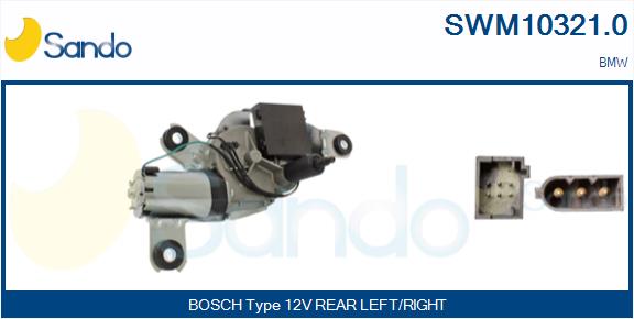 Motore tergicristallo SANDO SWM10321.0
