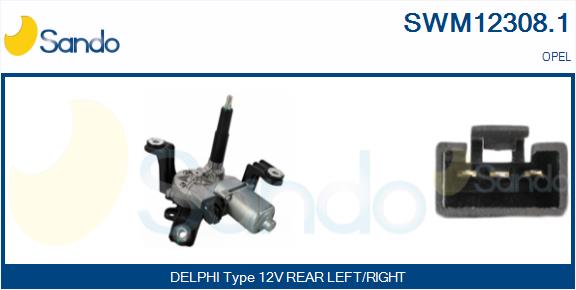 Motore tergicristallo SANDO SWM12308.1