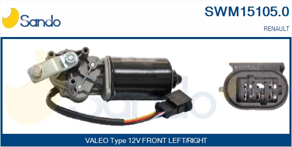 Motore tergicristallo SANDO SWM15105.0