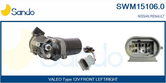 Motore tergicristallo SANDO SWM15106.0