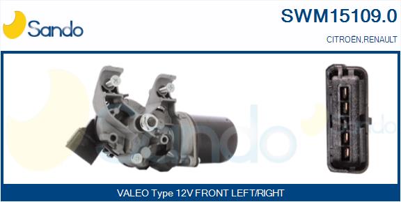 Motore tergicristallo SANDO SWM15109.0