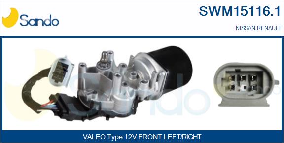 Motore tergicristallo SANDO SWM15116.1