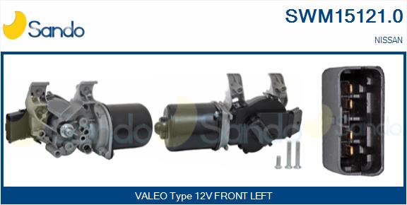 Motore tergicristallo SANDO SWM15121.0