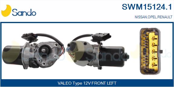 Motore tergicristallo SANDO SWM15124.1
