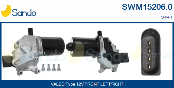 Motore tergicristallo SANDO SWM15206.0