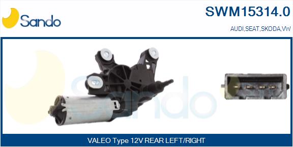 Motore tergicristallo SANDO SWM15314.0
