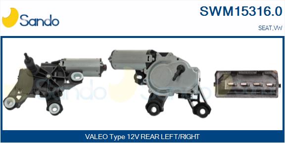 Motore tergicristallo SANDO SWM15316.0