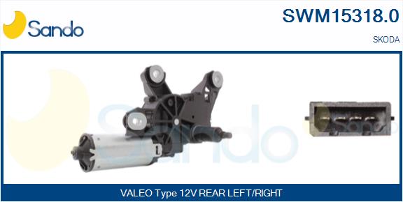 Motore tergicristallo SANDO SWM15318.0
