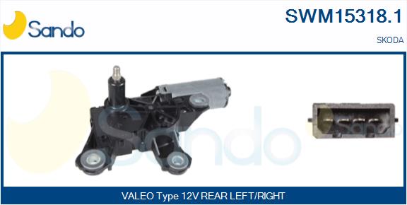 Motore tergicristallo SANDO SWM15318.1