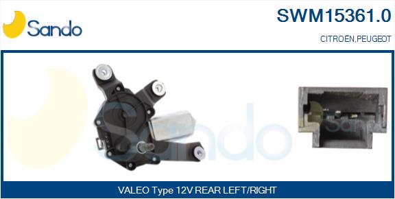 Motore tergicristallo SANDO SWM15361.0