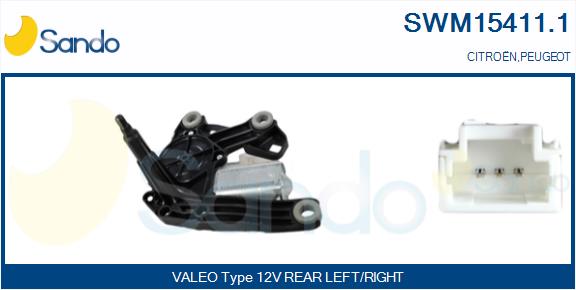 Motore tergicristallo SANDO SWM15411.1