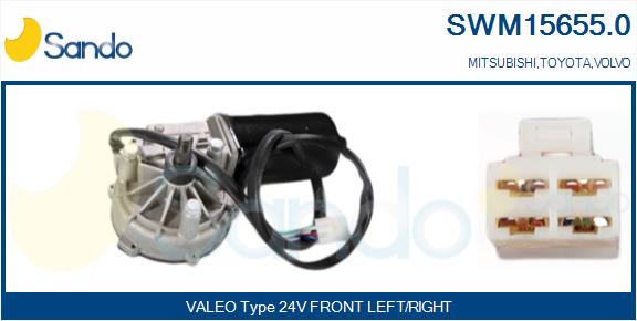 Motore tergicristallo SANDO SWM15655.0