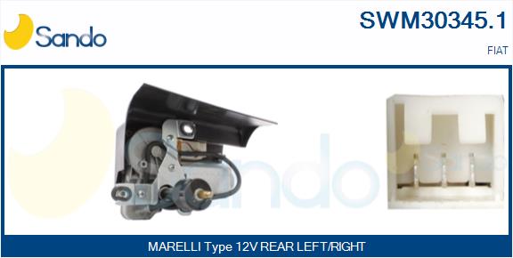 Motore tergicristallo SANDO SWM30345.1