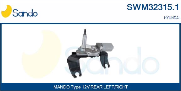 Motore tergicristallo SANDO SWM32315.1
