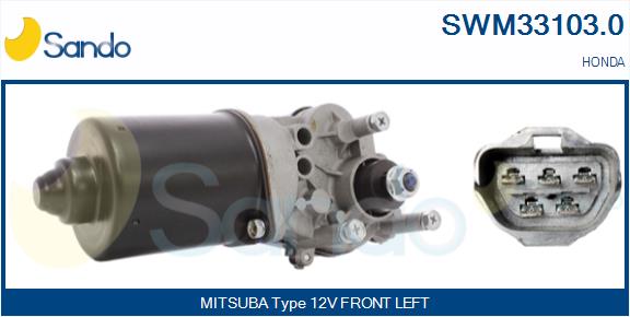 Motore tergicristallo SANDO SWM33103.0