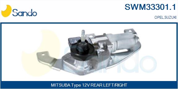 Motore tergicristallo SANDO SWM33301.1