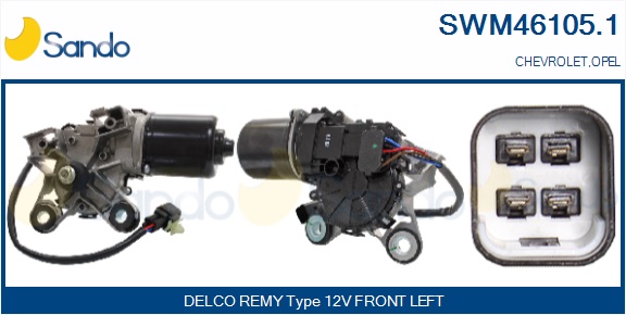 Motore tergicristallo SANDO SWM46105.1
