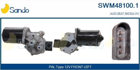 Motore tergicristallo SANDO SWM48100.1