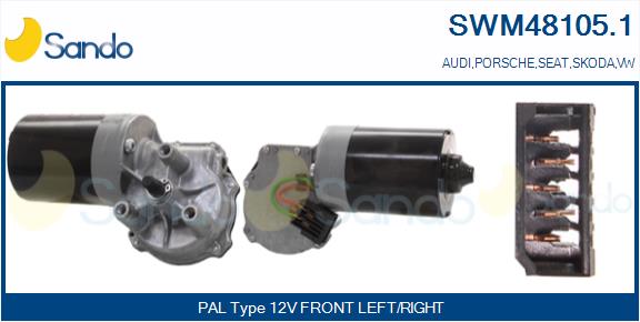 Motore tergicristallo SANDO SWM48105.1