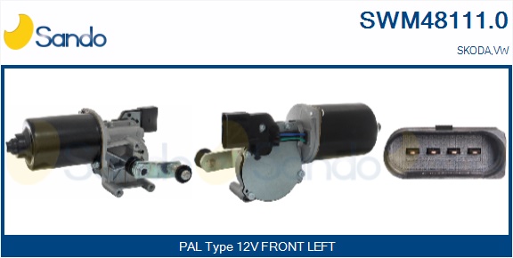Motore tergicristallo SANDO SWM48111.0