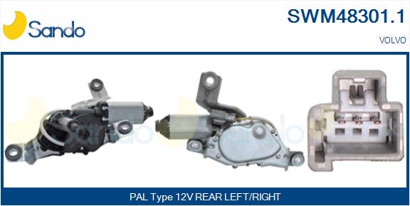 Motore tergicristallo SANDO SWM48301.1
