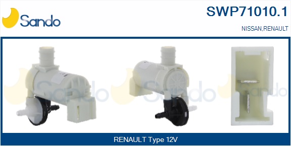Pompa acqua lavaggio, pulizia cristalli SANDO SWP71010.1