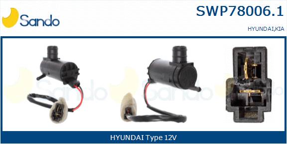 SANDO POMPA LAVAVETRO