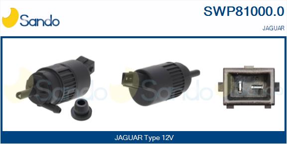 Pompa acqua lavaggio, pulizia cristalli SANDO SWP81000.0