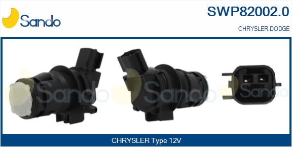 Pompa acqua lavaggio, pulizia cristalli SANDO SWP82002.0