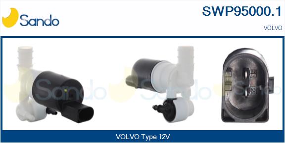 Pompa acqua lavaggio, pulizia cristalli SANDO SWP95000.1