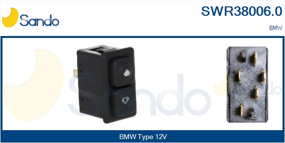 Interruttore, alzacristallo SANDO SWR38006.0