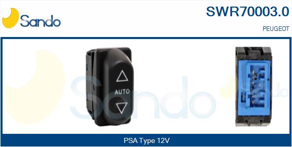Interruttore, alzacristallo SANDO SWR70003.0