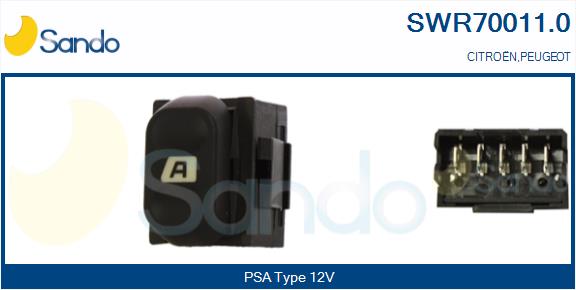 Interruttore, alzacristallo SANDO SWR70011.0